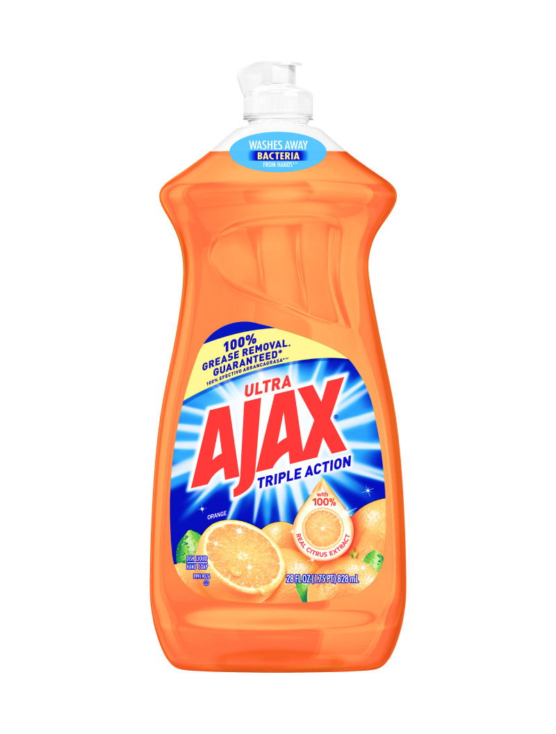 Ajax Ultra Triple Action Orange средство для мытья посуды 750 мл