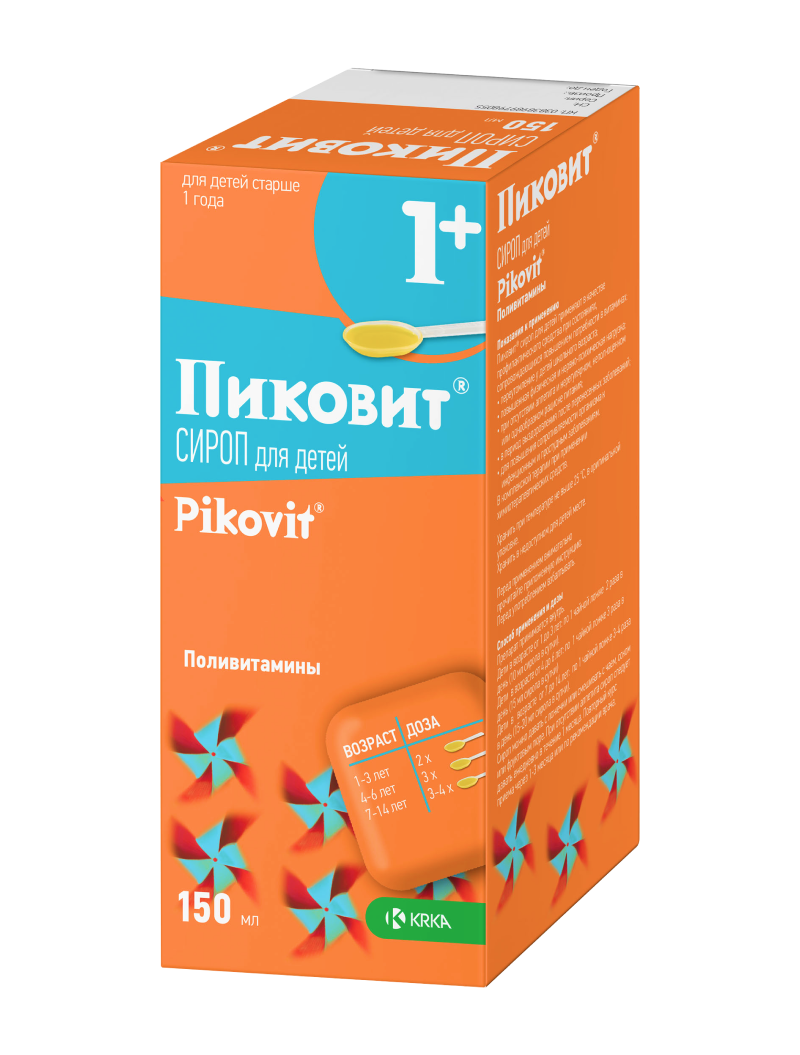 Пиковит сироп для детей 150 мл
