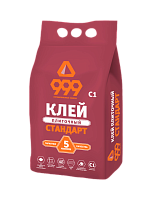 999 Стандарт C1, плиточный клей 5 кг