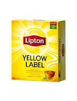 Lipton Yellow Label чёрный чай 100 пакетиков