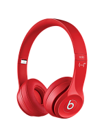 Beats накладные наушники красные