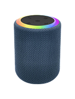 Умная колонка синяя с RGB-подсветкой