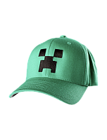 Кепка-бейсболка Minecraft Creeper зелёная