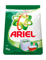 Ariel стиральный порошок автомат 2 кг, для дома, для уборки