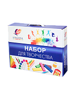 Набор для творчества в бело-синей коробке
