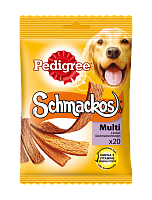 Pedigree Schmackos Multi, лакомство для собак