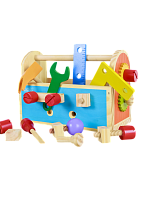 Plan Toys Дом, деревянный развивающий конструктор